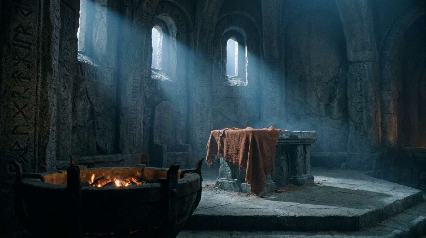 Shot 1 — The Empty Temple